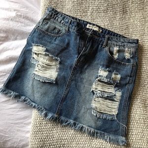 Denim Skirt